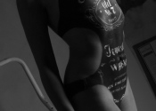 Jack Daniels bodypaint 10