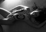 Blue Muse Fine Art - Sugar Skull XIV - 2016. Blue Muse Fine Art photography and bodypainting.