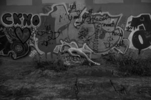 Blue Muse Fine Art with Shelby Griffin - Under The Bridge 1 - 2017.
